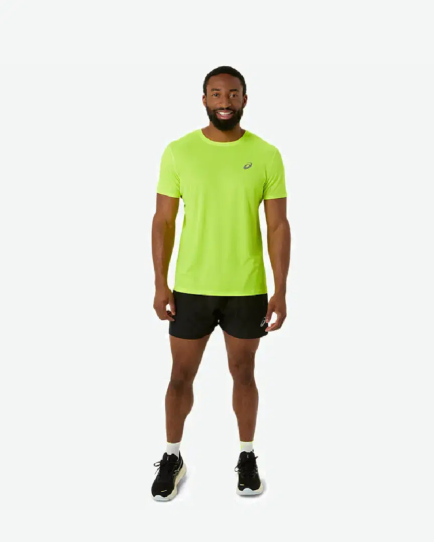 Tee-Shirt À Manches Courtes Asics Core M - 2011C341-751 (4) au meilleur prix !