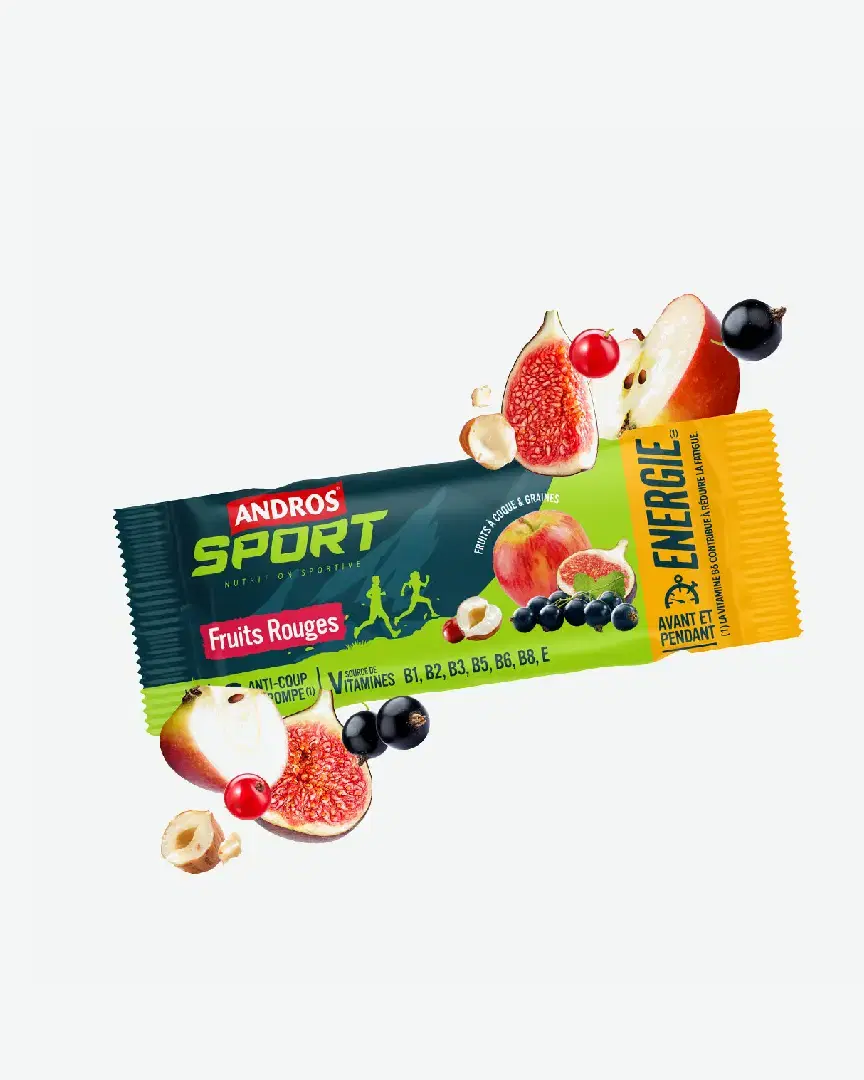 Andros Barre Fruits Nuts Et Graines Fruits Rouges 40G - 50127829 (0) au meilleur prix !