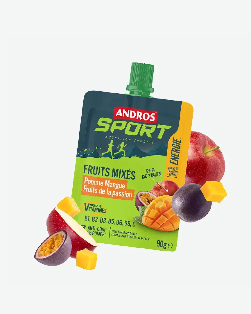 Andros Gourde De Fruits Mixés Vitaminés Pomme Mangue Et Fruit De La Passion 90G - 50127865 (0) au meilleur prix !