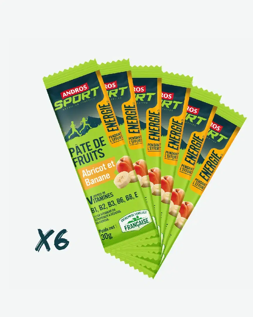 Andros Pâte De Fruits Abricot Banane 30G - 50132106 (0) au meilleur prix !