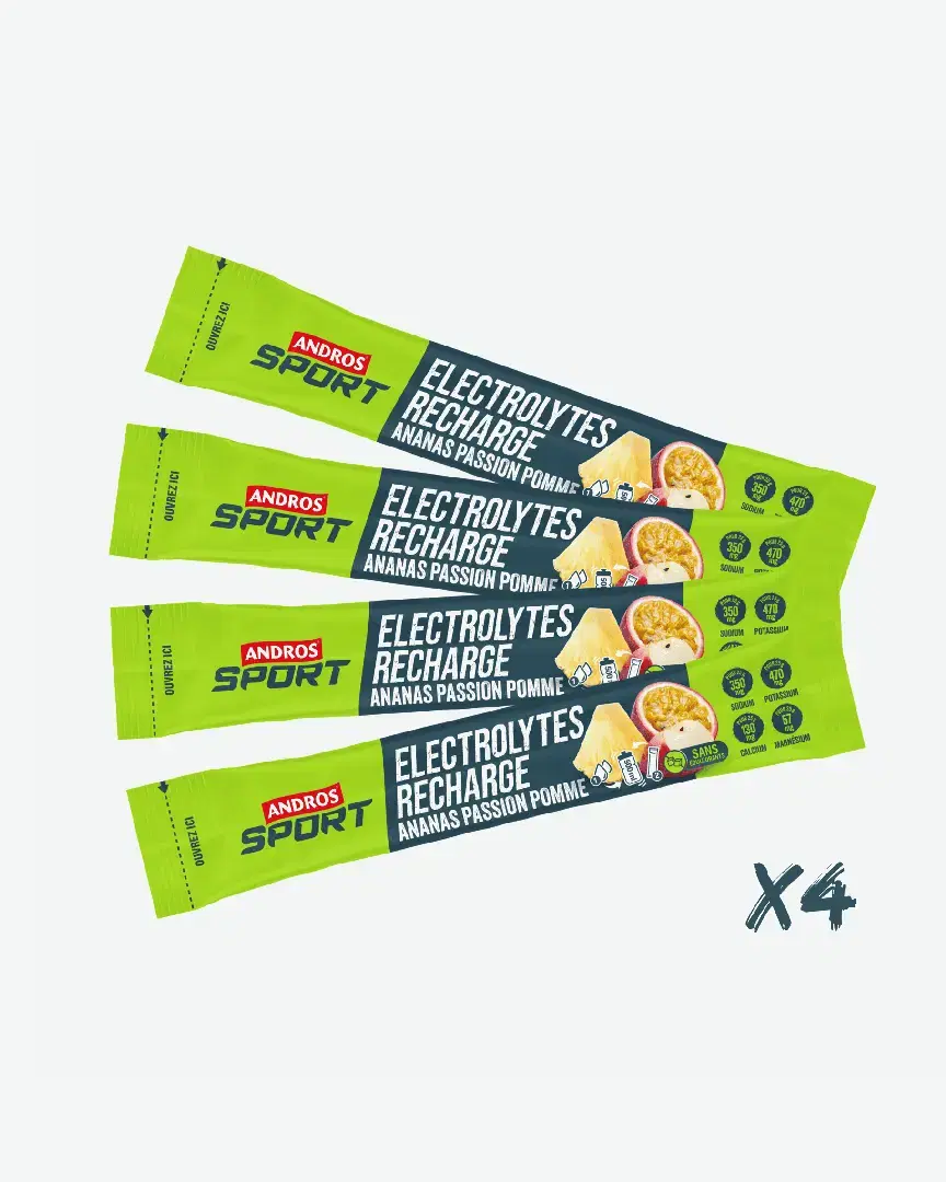 Andros Stick Electrolytes Recharge Ananas Passion Pomme 25G - 50136078 (0) au meilleur prix !