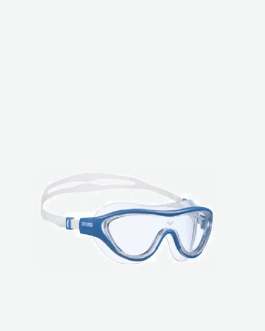 Arena The One Mask Clear Blue White Masque Natation Unisexe