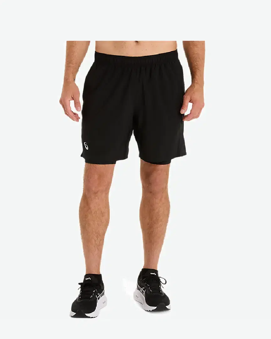 Asics Core 2N1 7In Short M - 2011D215-001 (0) au meilleur prix !