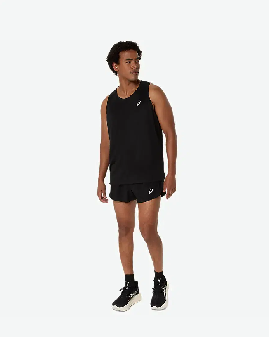 Asics Core Split Short M - 2011D222-001 (4) au meilleur prix !