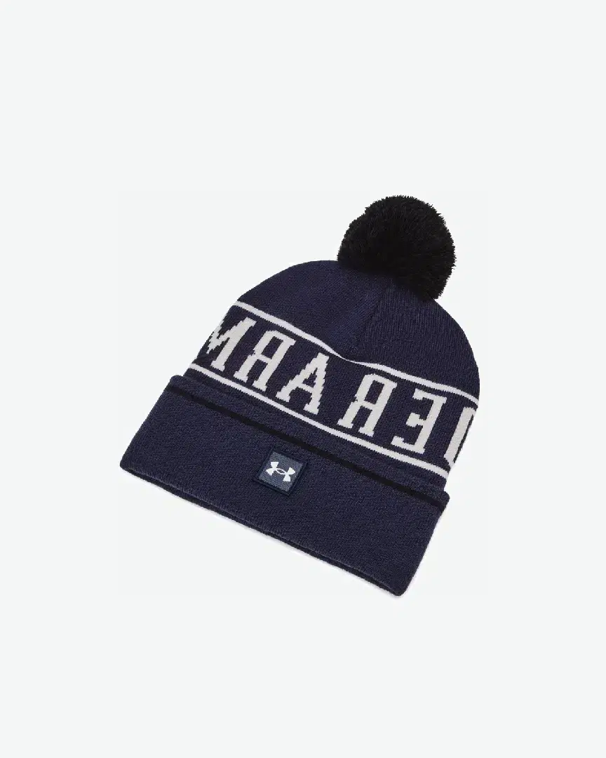 Bonnet Under Armour M Halftime Pom Beanie-Blu M - 1386634-410 (0) au meilleur prix !