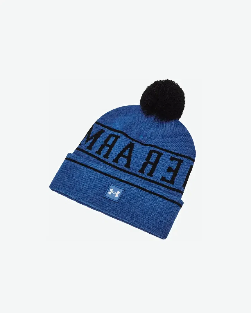 Bonnet Under Armour Homme Halftime Pom Beanie-BLU Homme