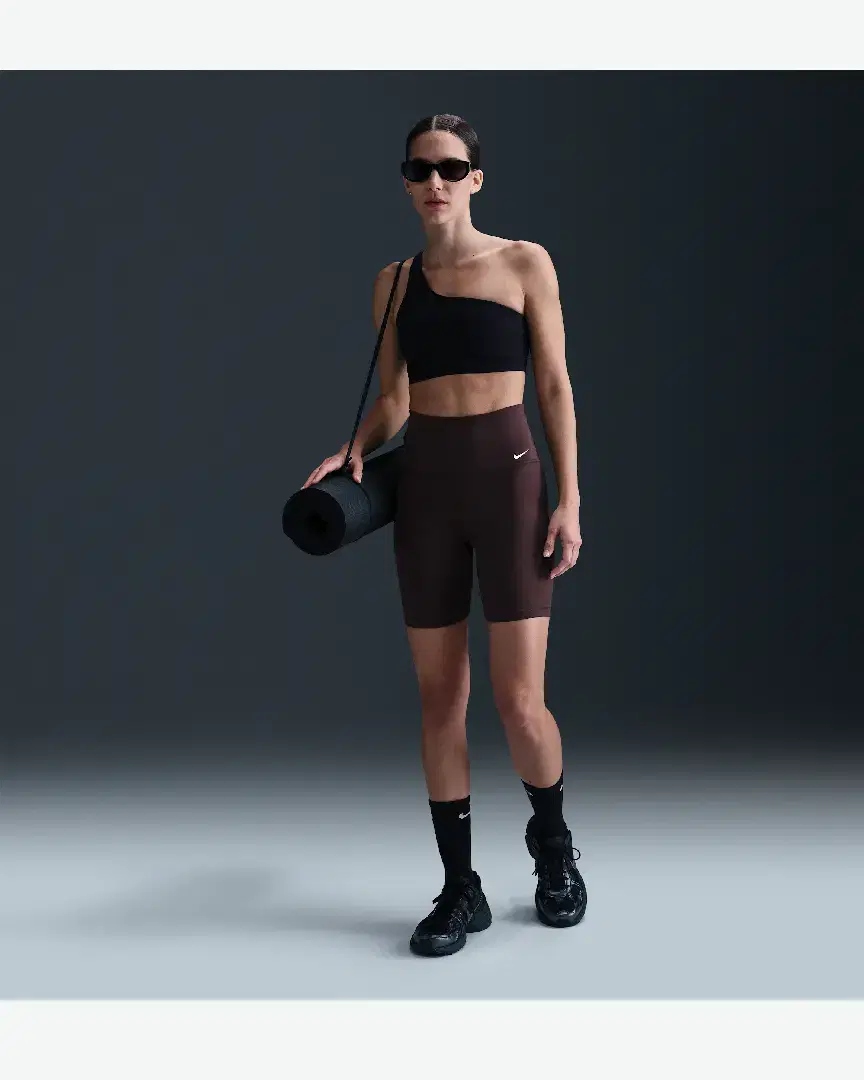 Brassière Rembourrée Nike Zenvy Asymmetrical W - HQ9182-010 (3) au meilleur prix !