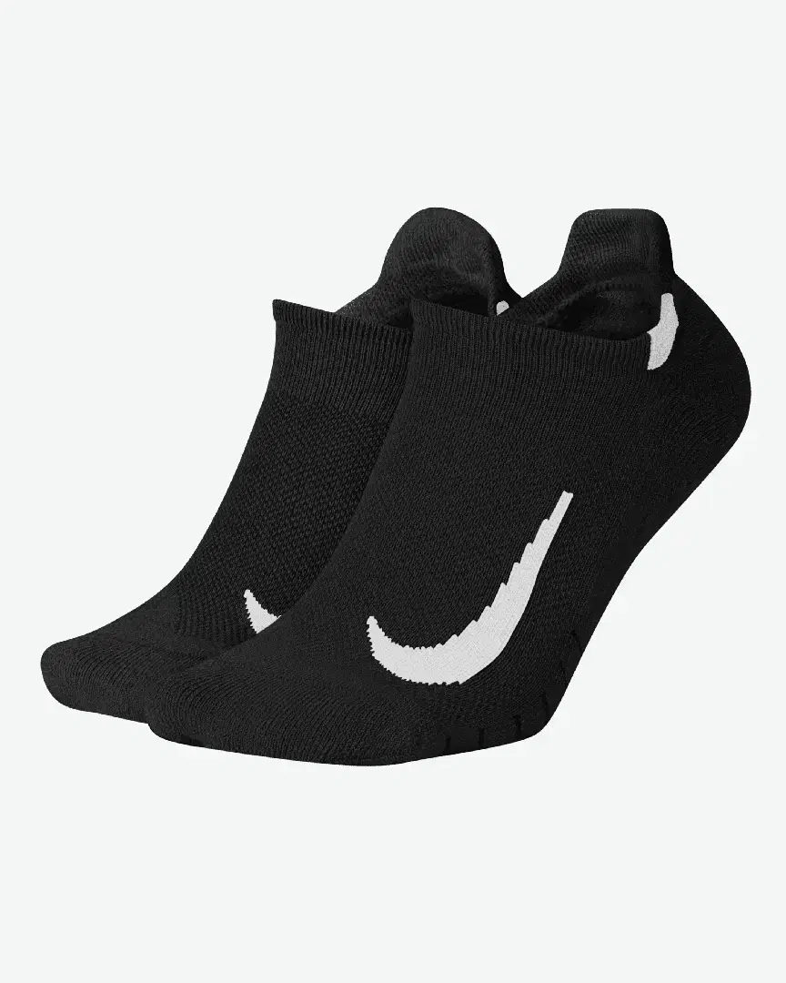 Chaussettes Invisibles Nike Multiplier (2 Paires) - SX7554-010 (0) au meilleur prix !