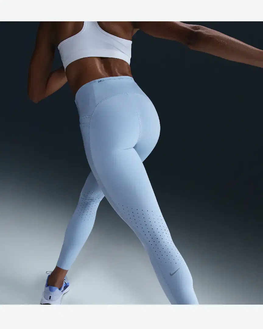 Collant 7/8 Taille Haute Avec Poches Nike Swift W - HJ2252-440 (2) au meilleur prix !