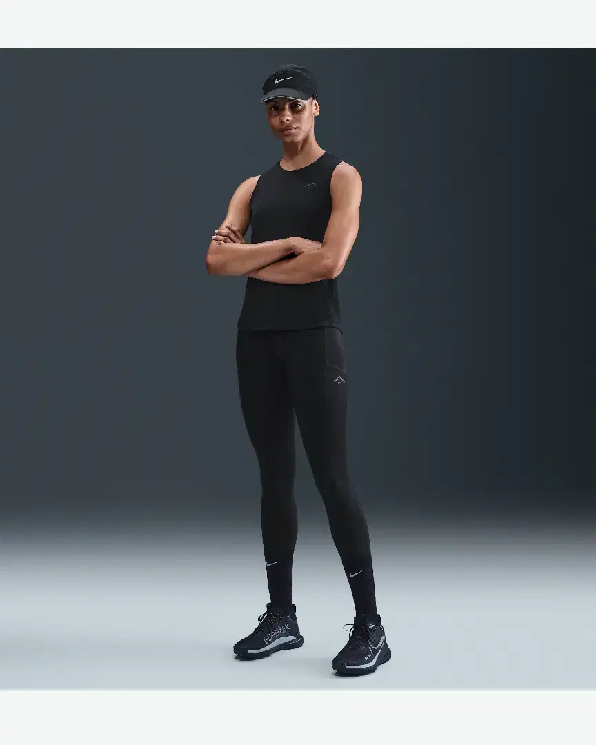 Collant 7/8 Taille Haute Nike Trail W - HV2285-010 (0) au meilleur prix !