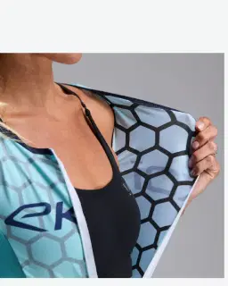 Combinaison Triathlon Femme Ekoi Racing Graphene Azur – 8/10