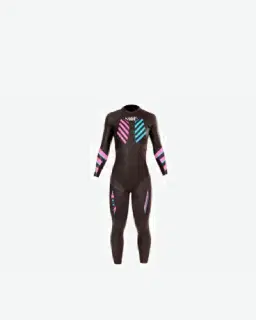 combinaison triathlon mako femme naiad 3 0 rose – 1/4