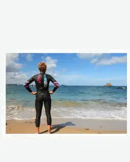 combinaison triathlon mako femme naiad 3 0 rose – 4/4