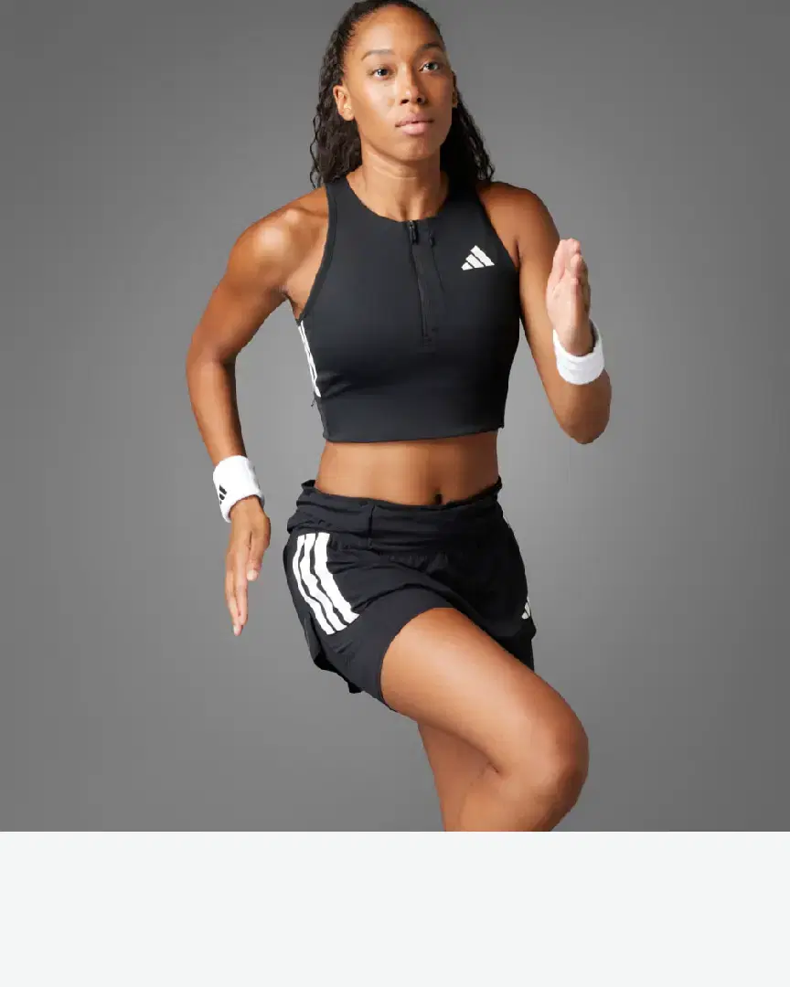 Crop Adidas Top De Running Poche Gel Adizero W - JN7162 (0) au meilleur prix !