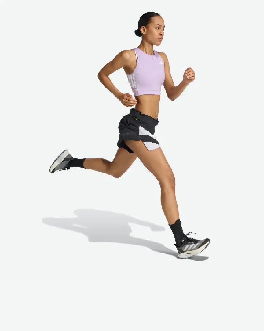 Crop Adidas Top De Running Poche Gel Adizero W - JV7175 (2) au meilleur prix !