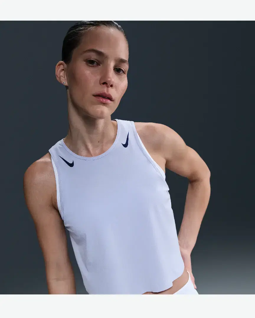 Débardeur Court Imprimé Dri-Fit Adv Nike Aeroswift W - FN2713-057 (0) au meilleur prix !