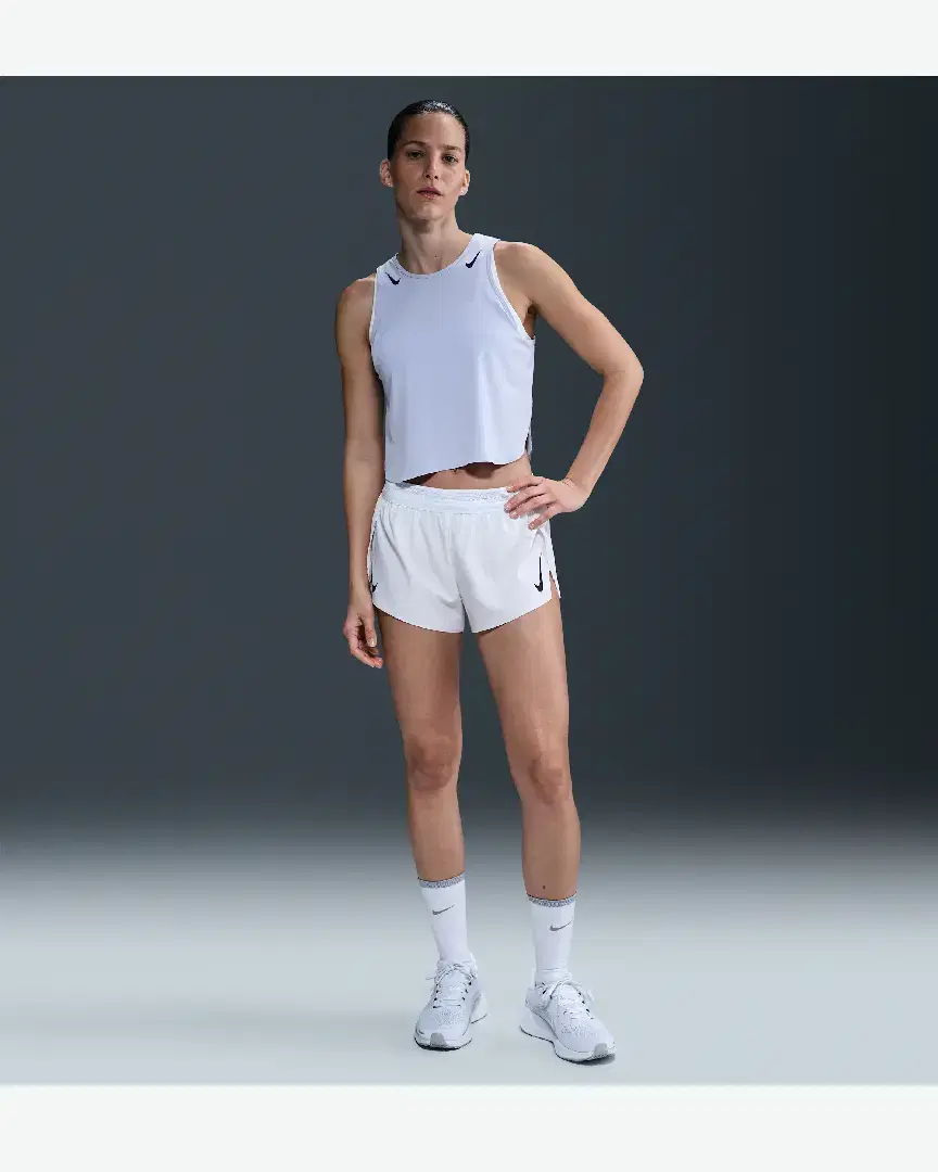 Débardeur Court Imprimé Dri-Fit Adv Nike Aeroswift W - FN2713-057 (3) au meilleur prix !