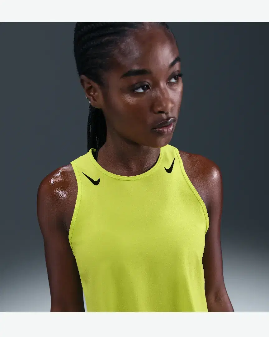 Débardeur Court Imprimé Dri-Fit Adv Nike Aeroswift W - FN2713-389 (0) au meilleur prix !