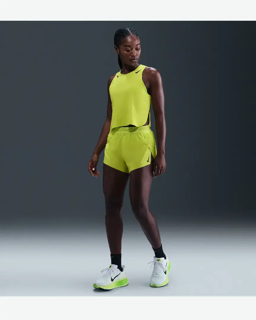 Débardeur Court Imprimé Dri-Fit Adv Nike Aeroswift W - FN2713-389 (3) au meilleur prix !