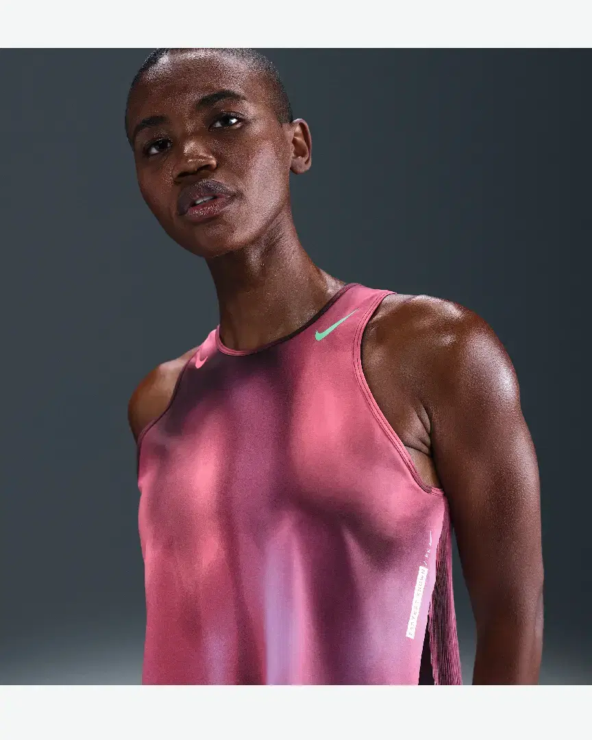 Débardeur Court Imprimé Dri-Fit Adv Nike Aeroswift W - IF1627-532 (0) au meilleur prix !