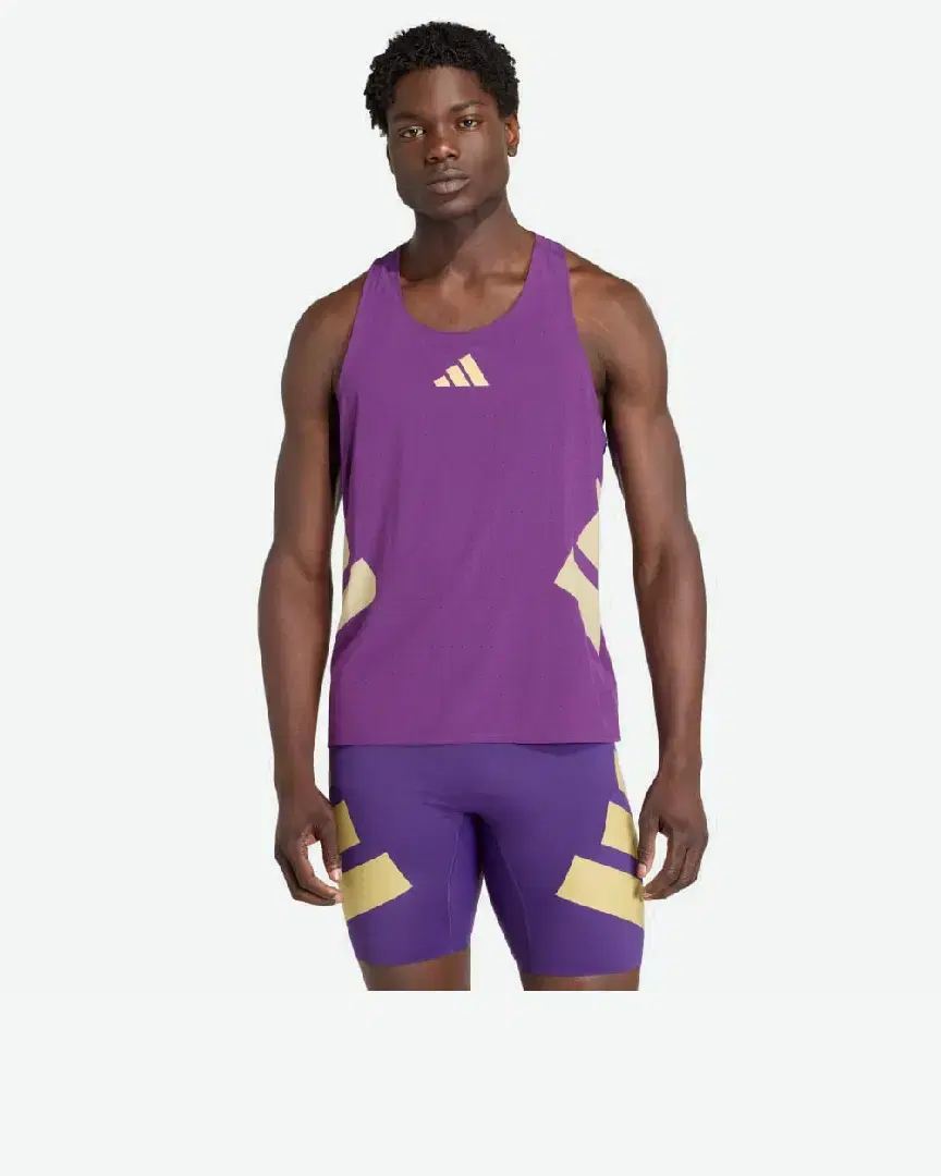 Débardeurs Adidas Adizero Road To Records M - KA6119 (0) au meilleur prix !