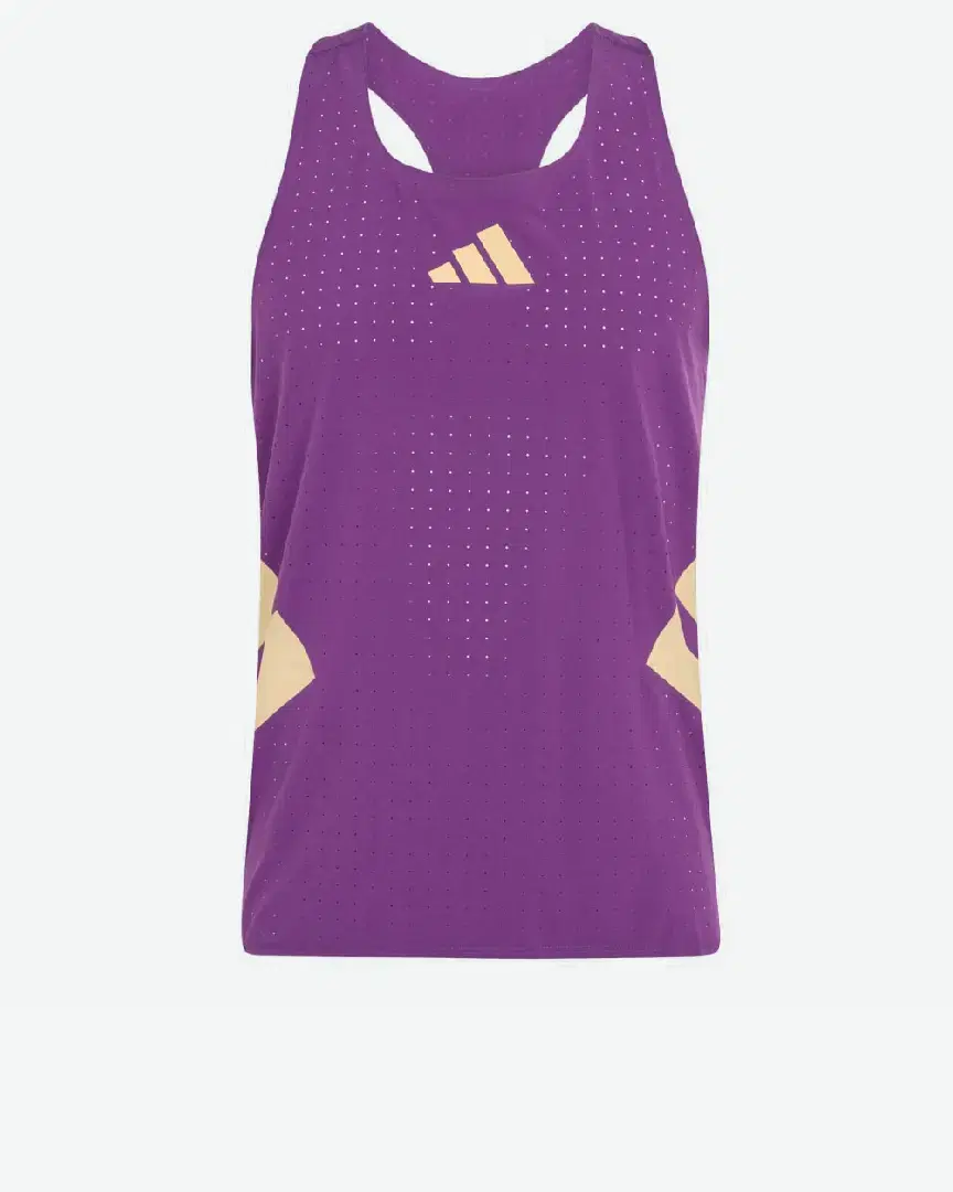 Débardeurs Adidas Adizero Road To Records M - KA6119 (3) au meilleur prix !