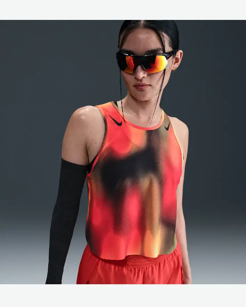 Débardeur Court Imprimé Dri-Fit Adv Nike Aeroswift W - IB1094-736 (0) au meilleur prix !