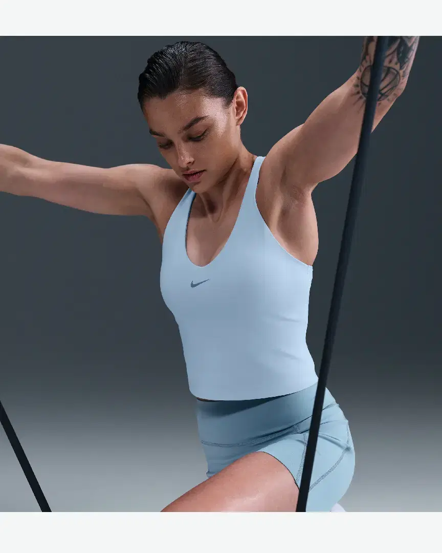 Débardeur De Sport Avec Brassière Intégrée Rembourrée À Maintien Normal Nike Universa W - IF0950-441 (2) au meilleur prix !