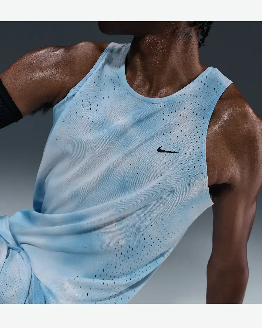 Débardeur Dri-Fit Adv Nike Running Division Breathe M - HJ4146-422 (2) au meilleur prix !