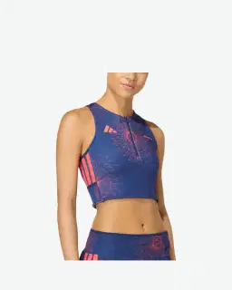 Débardeurs adidas Adizero Labrum crop Femme – 1/2