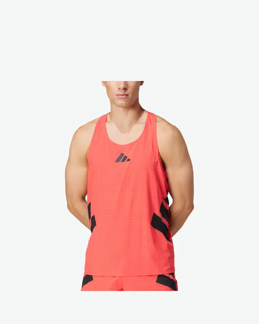 Débardeurs Adidas Adizero Road To Records M - JD7314 (0) au meilleur prix !