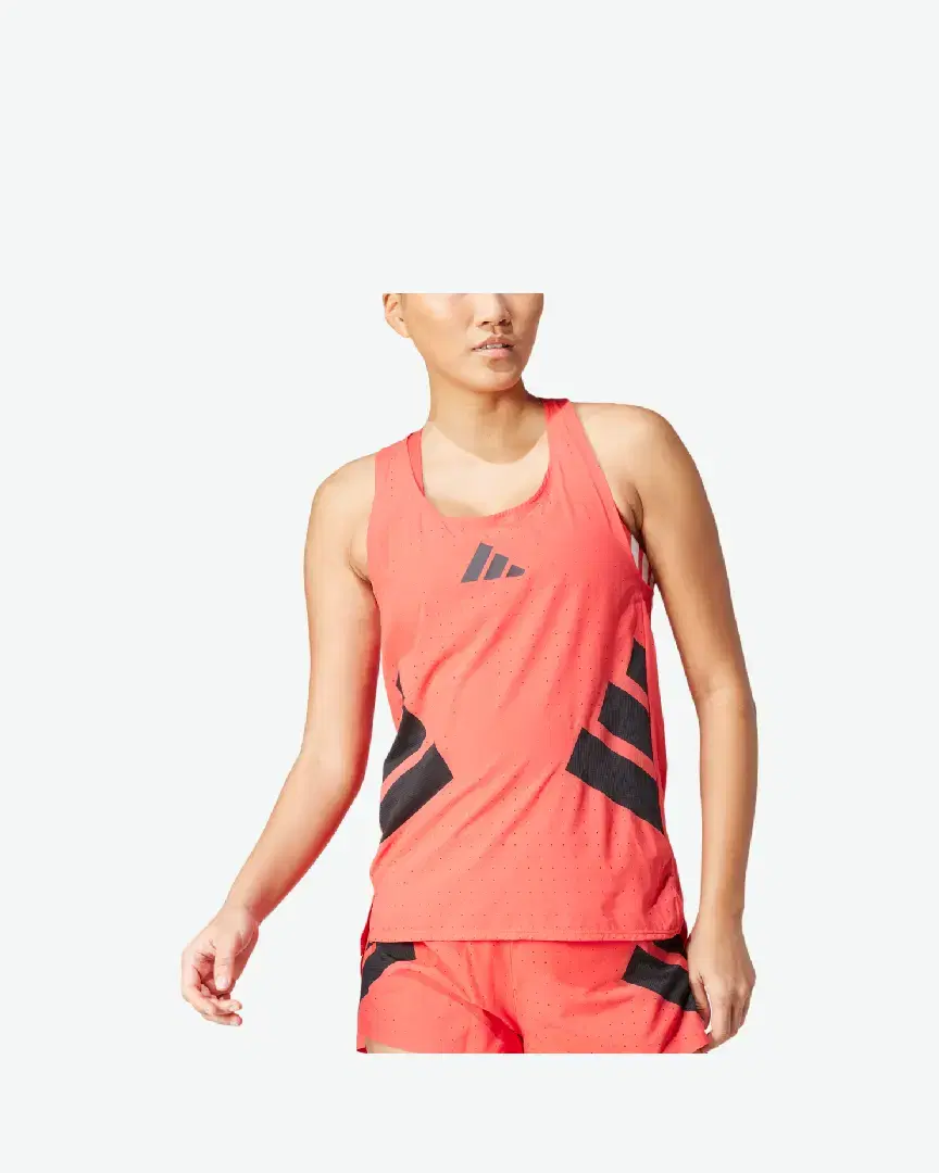 Débardeurs Adidas Adizero Road To Records W - JD7333 (0) au meilleur prix !