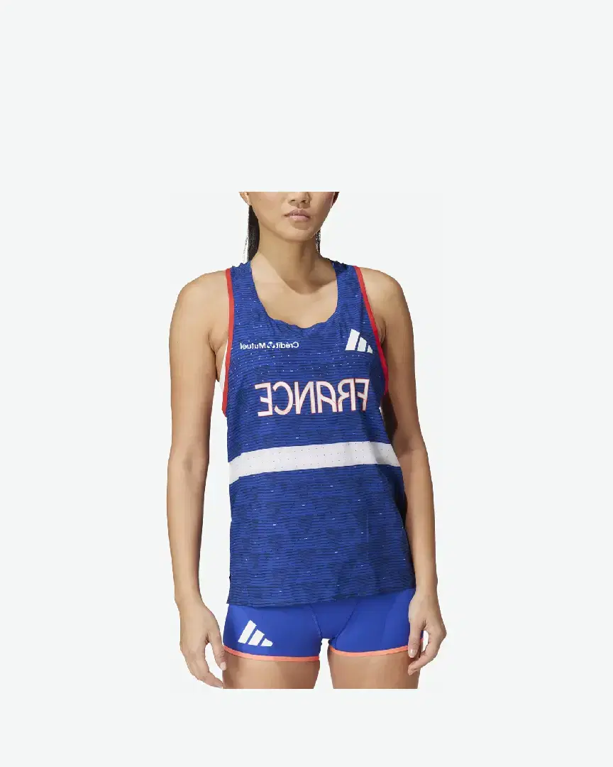 Débardeurs Adidas Team France Adizero W - IT4013 (0) au meilleur prix !