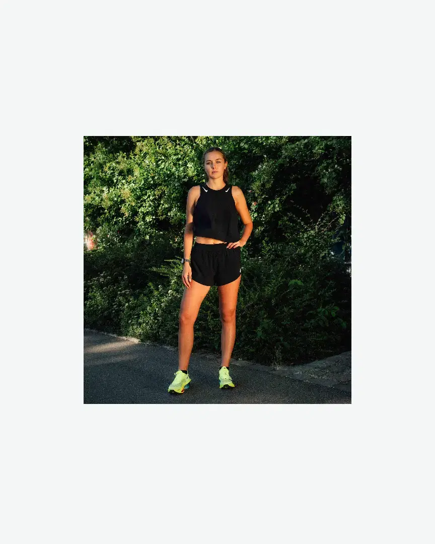 Débardeur Court Imprimé Dri-Fit Adv Nike Aeroswift W - FN2713-010 (2) au meilleur prix !