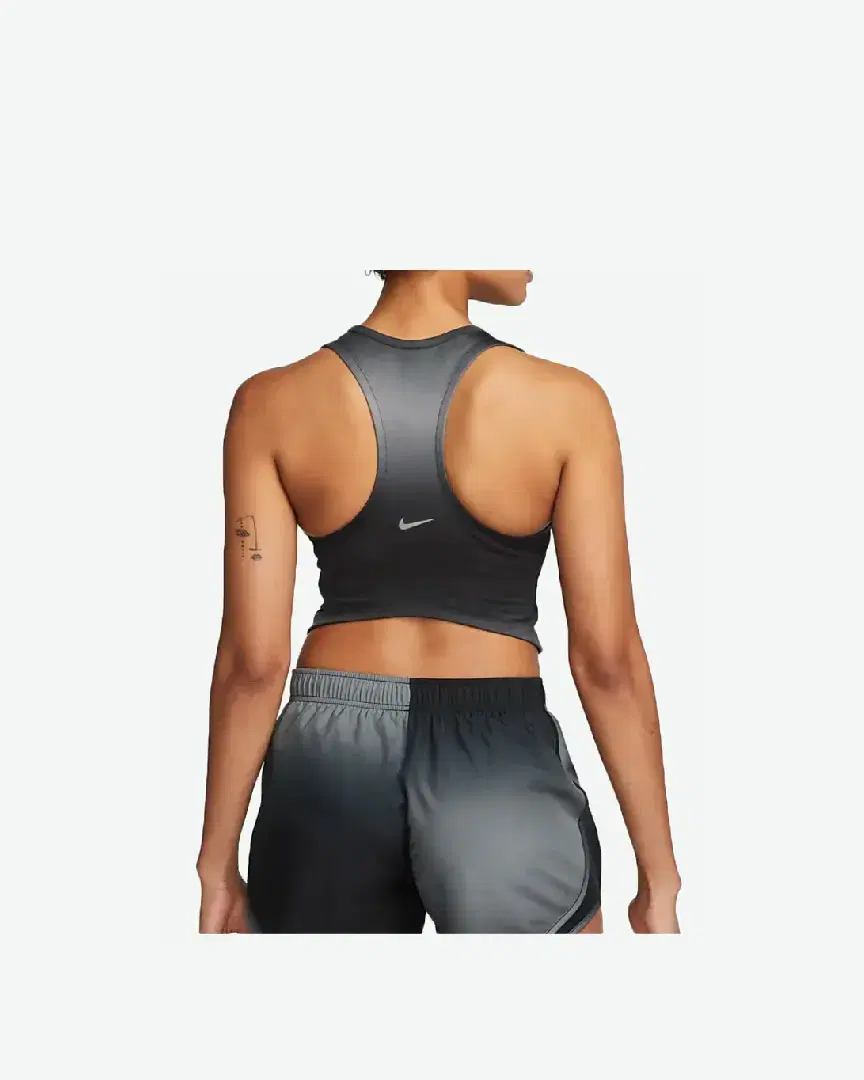 Débardeurs Nike Dri-Fit Swoosh Women S Printed Cropped Tank Top W - DX1033-010 (2) au meilleur prix !