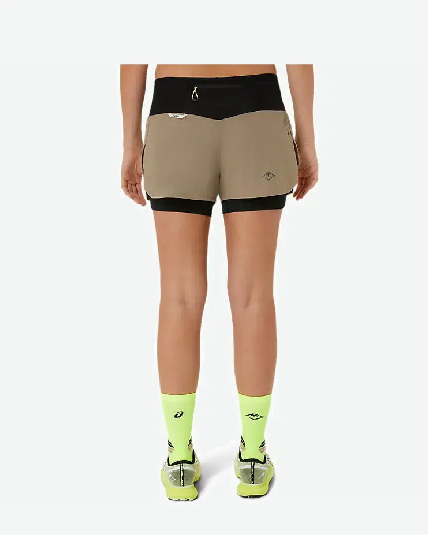 Short Asics Fujitrail 2-N-1 W - 2012C719-200 (1) au meilleur prix !