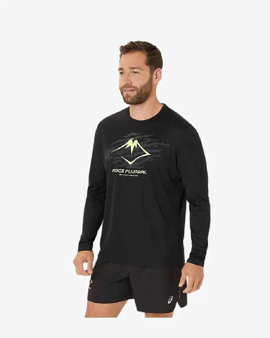 Fujitrail Logo Ls Top M - 2011C987-002 (2) au meilleur prix !