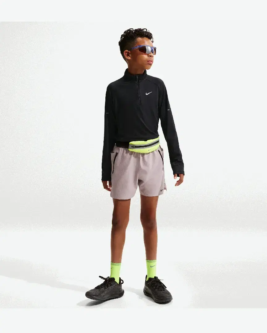 Haut À Demi-Zip Dri-Fit Nike Stride Pour Enfant - IO0550-010 (3) au meilleur prix !