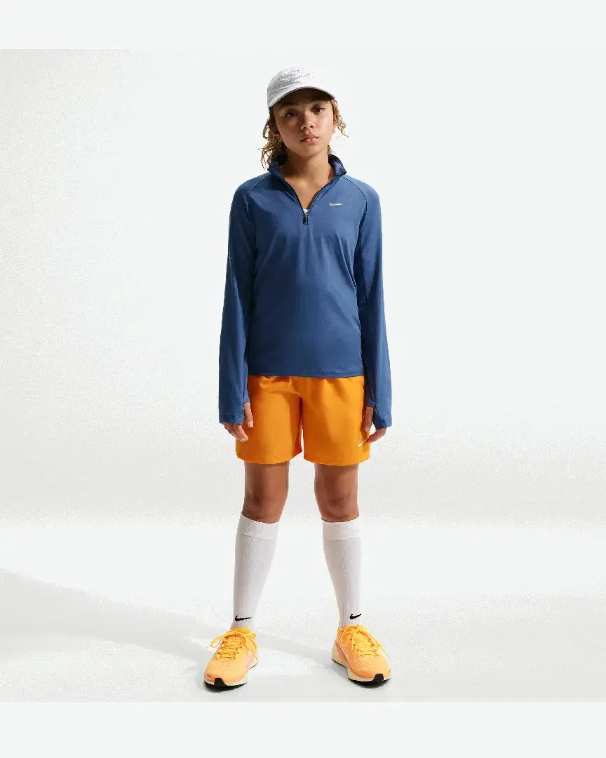 Haut À Demi-Zip Dri-Fit Nike Stride Pour Enfant - IO0550-461 (3) au meilleur prix !