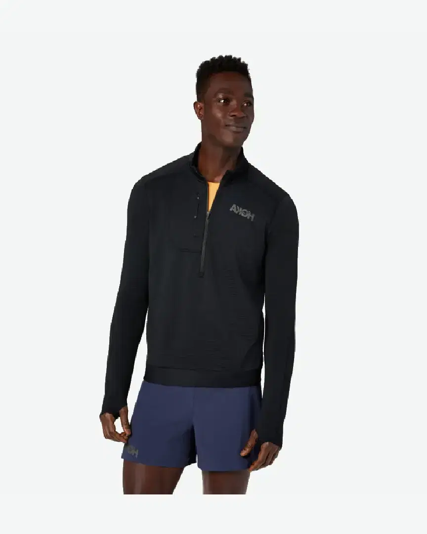 Hoka Col Zippé M - 1135054-BLK (0) au meilleur prix !