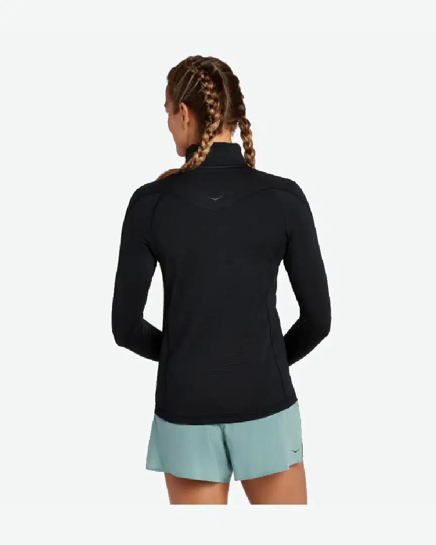 Hoka Col Zippé W - 1135053-BLK (4) au meilleur prix !