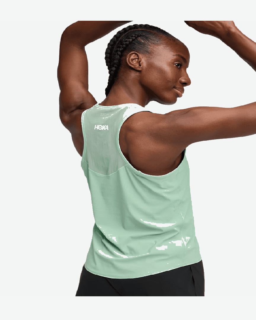 Hoka Débardeur Airolite 2 W - 1175773-JADE (3) au meilleur prix !