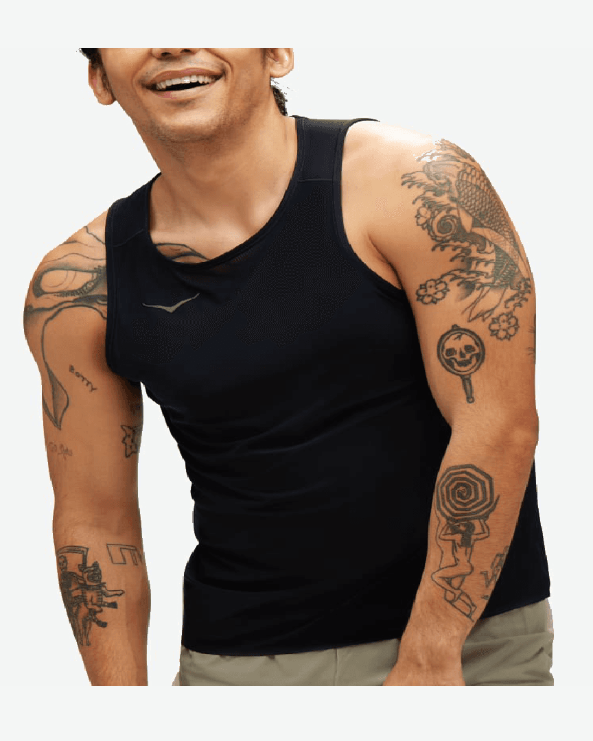 Hoka Débardeur De Running Airolite M - 1151070-BLK (3) au meilleur prix !