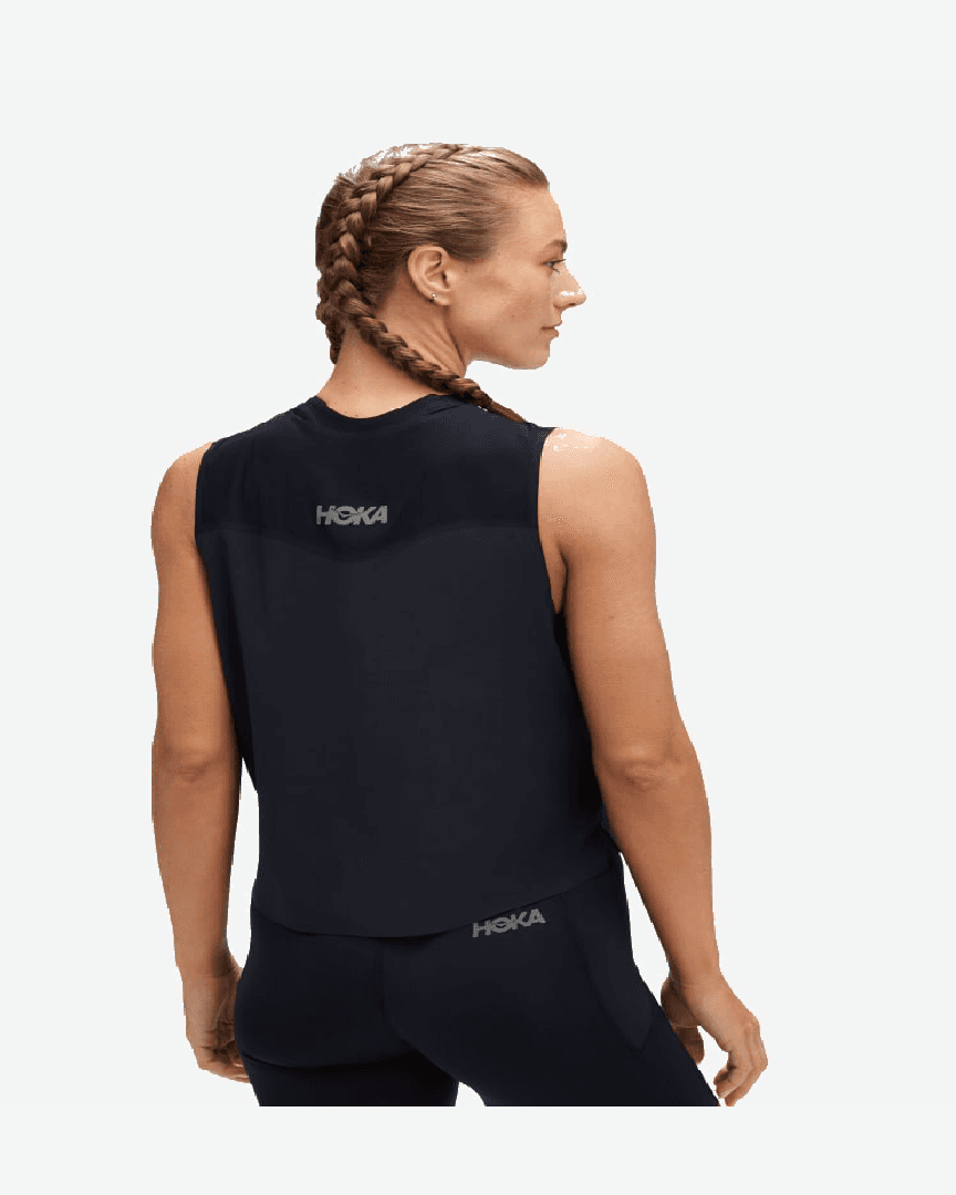 Hoka Débardeur Race Day - 1151073-BLK (1) au meilleur prix !