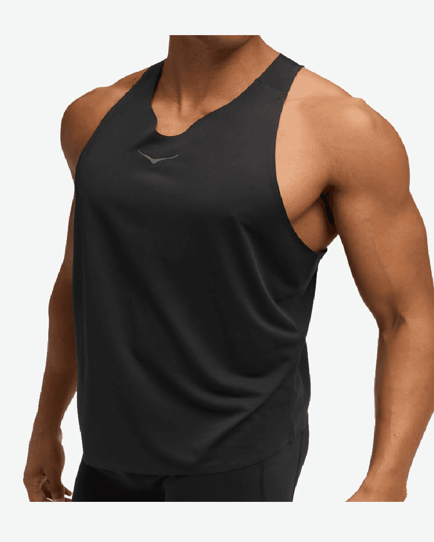 Hoka Débardeur Race Day M - 1164154-BLK (3) au meilleur prix !