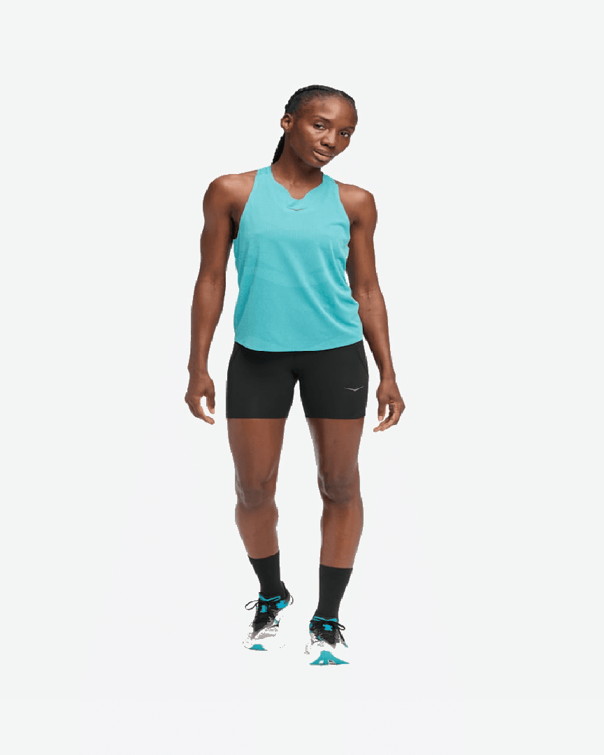 Hoka Débardeur Race Day W - 1164153-CLU (2) au meilleur prix !