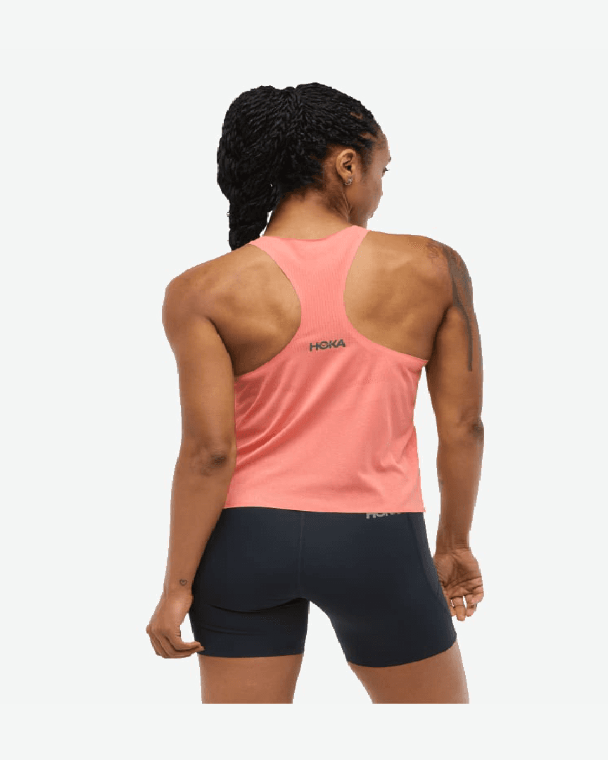 Hoka Débardeur Race Day W - 1164153-GFR (1) au meilleur prix !