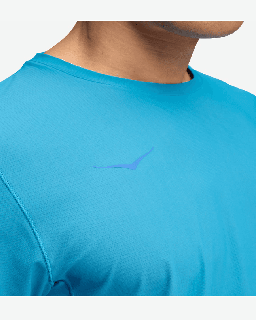 Hoka Haut À Manches Courtes Airolite 2 M - 1175771-HKB (4) au meilleur prix !