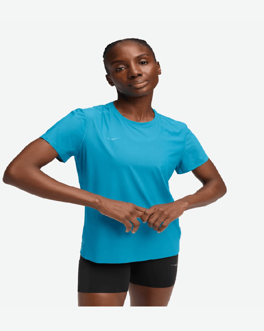 Hoka Haut À Manches Courtes Airolite 2 W - 1175774-HKB (3) au meilleur prix !