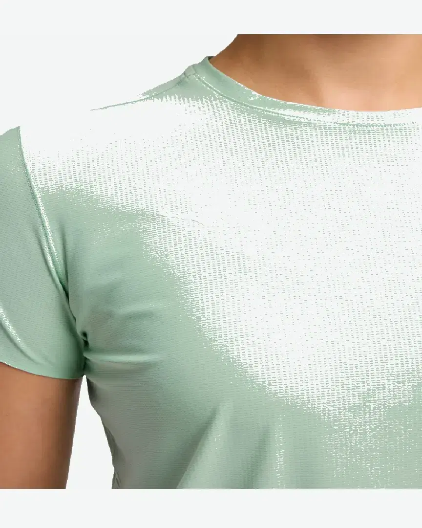 Hoka Haut À Manches Courtes Airolite 2 W - 1175774-JADE (5) au meilleur prix !